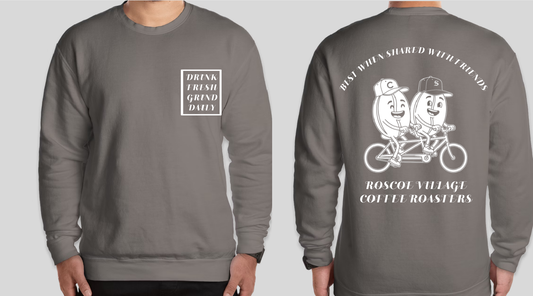 Best When Shared With Friends Crewneck Sweatshirt