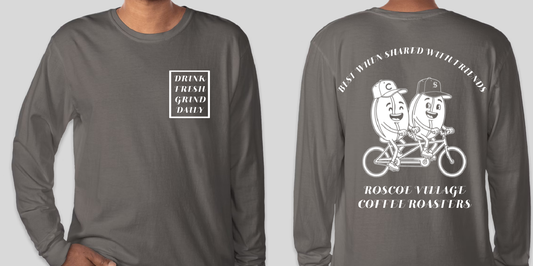 Best When Shared With Friends Long Sleeve T-Shirt